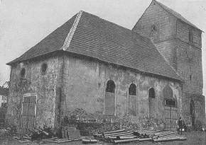 Der Alte Turm in Dudweiler. Die alte Kirche.