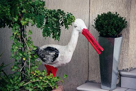 Klapperstorch in Dudweiler.